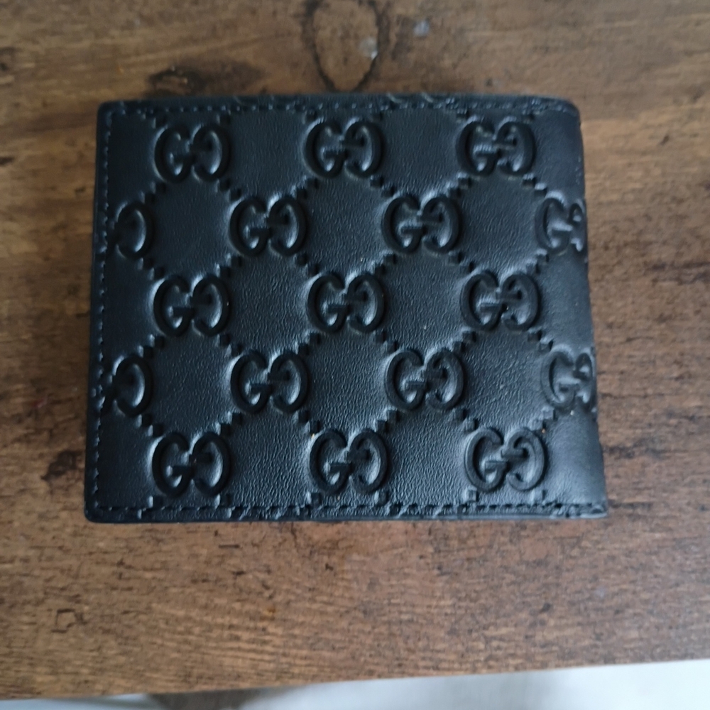 Gucci Black Leather Wallet